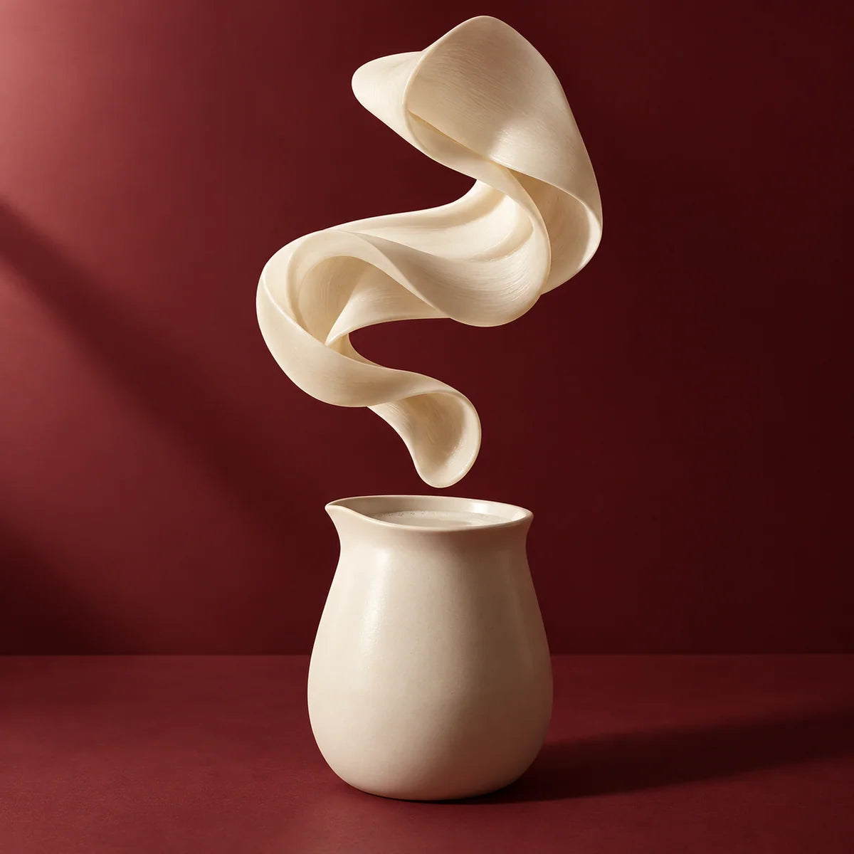 A conceptual milk-protein illustration for lactoferrin